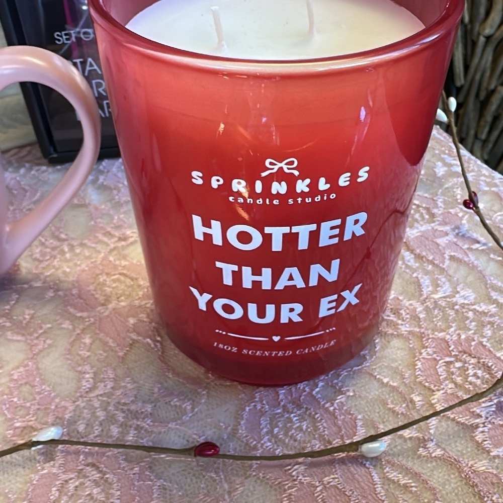 Sprinkles Red Scented Candle